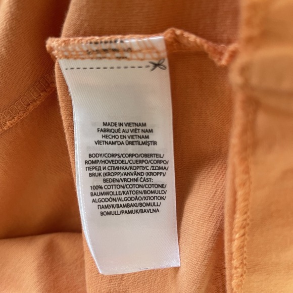 Polo Ralph Lauren Men's Shirt Large Orange Hawaiian Script Logo Short Sleeve Tee - Picture 11 of 11